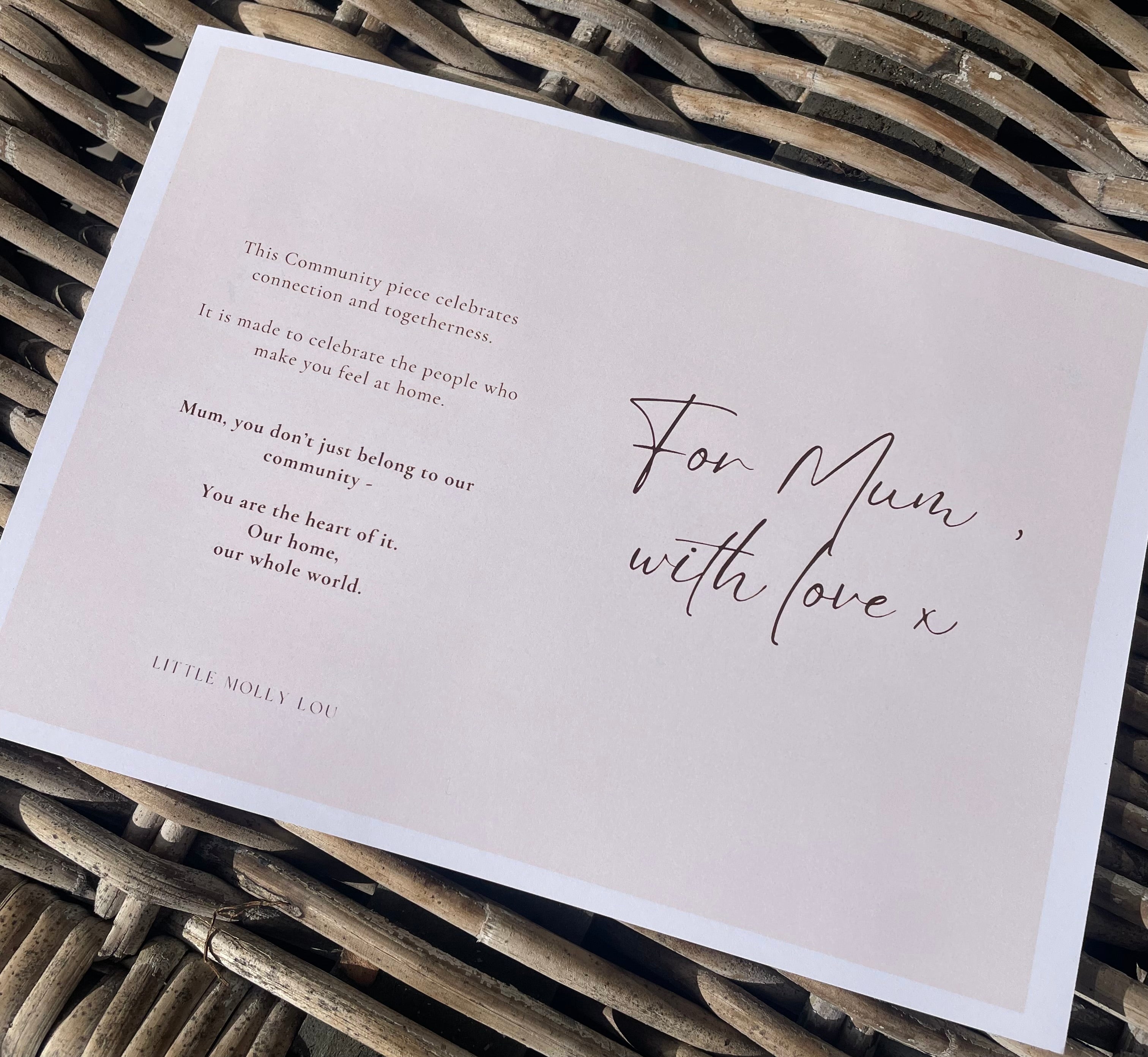 Dear Mum | A Guided Memory Journal