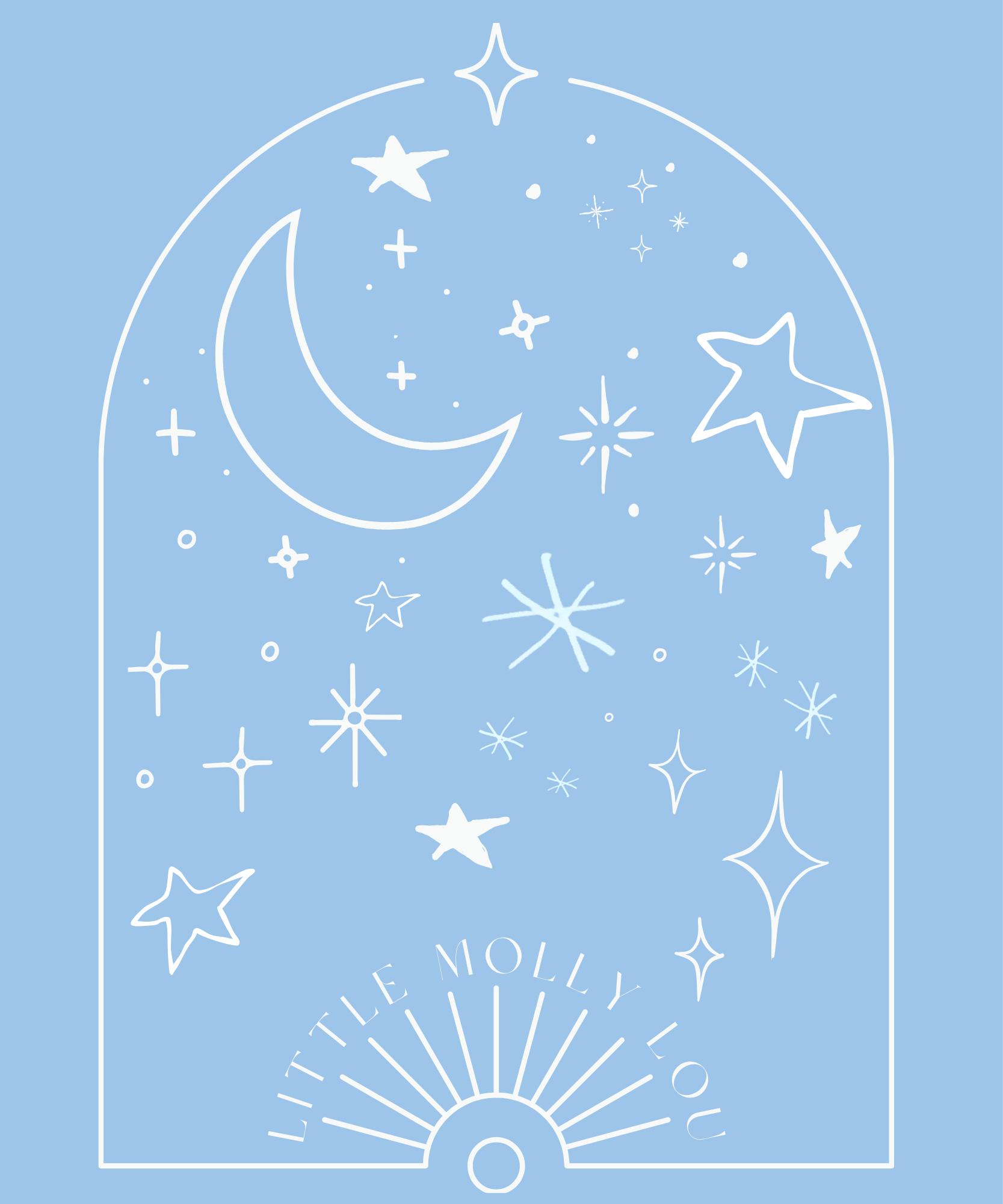 Lives In The Sky Graphic Longsleeve Tee - Little