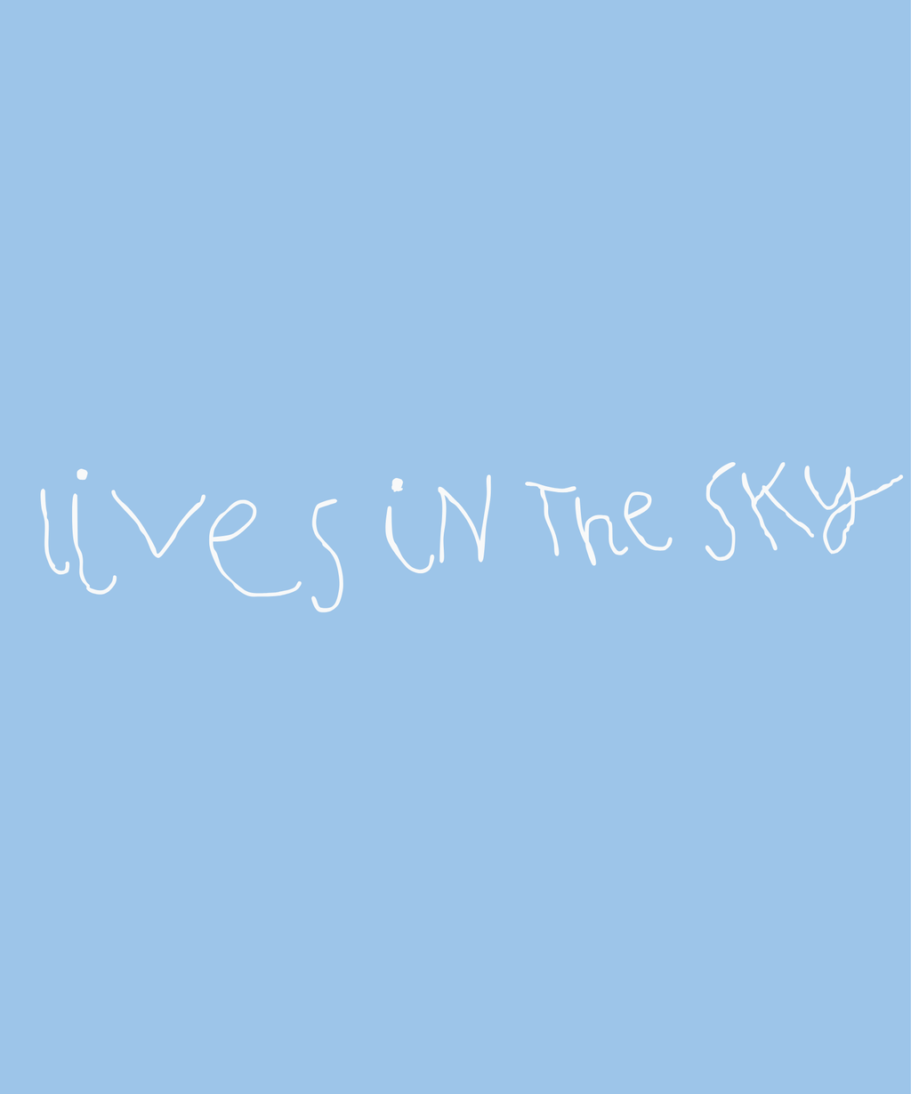 Lives In The Sky Graphic Longsleeve Tee - Little