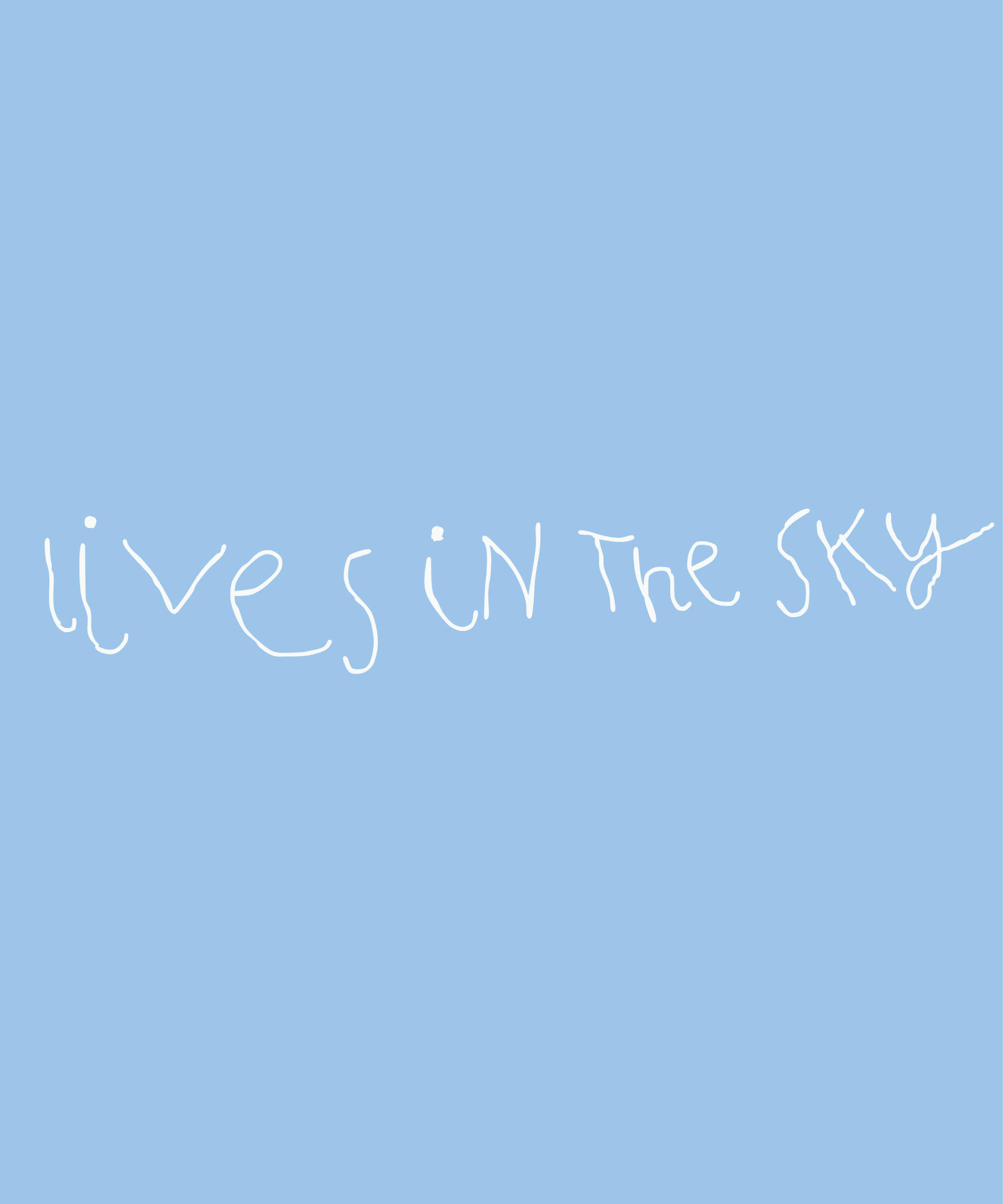 Lives In The Sky Graphic Longsleeve Tee - Little